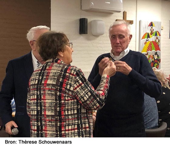 Ad van den Hout 50 jaar lid