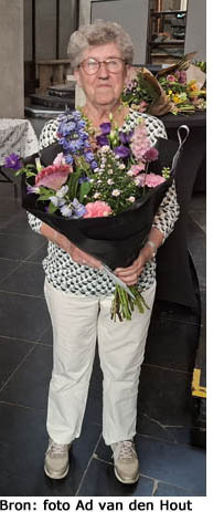 Josée Wijnans 60 jaar bij Kerkkoor Goirke