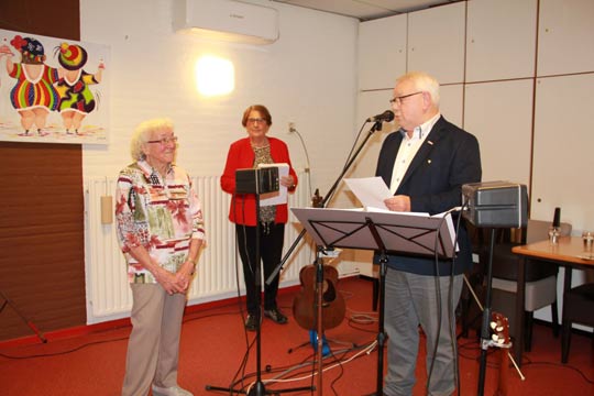 Nel van Hout jubilaris 50 jaar