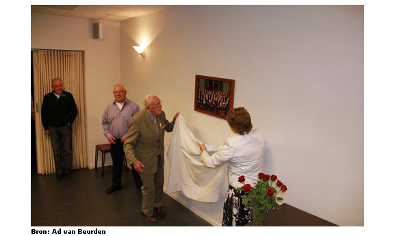 Onthulling koorfoto